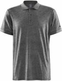 Hovedminiatyrbilde av Dk Grey Melange Craft CORE Blend Poloskjorte