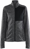 Hovedminiatyrbilde av Black Melange Craft ADV Explore Heavy Fleecejakke Dame