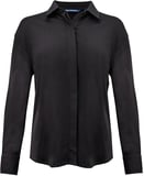 Hovedminiatyrbilde av Black Cutter & Buck Hedley Stretch Skjorte Dame