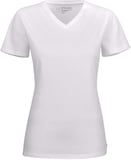 Hovedminiatyrbilde av White Cutter & Buck Manzanita V-hals T-skjorte Dame