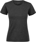 Hovedminiatyrbilde av Antracite Melange Cutter & Buck Manzanita U-hals T-skjorte Dame