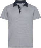 Hovedminiatyrbilde av Dark Navy Cutter & Buck Virtue Stripe Poloskjorte