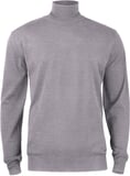 Hovedminiatyrbilde av Grey Melange Cutter & Buck Kennewick Turtleneck Strikkegenser