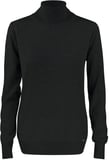Hovedminiatyrbilde av Black Cutter & Buck Kennewick Turtleneck Strikkegenser Dame