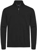 Hovedminiatyrbilde av Black Cutter & Buck Oakville Half-Zip Strikkegenser