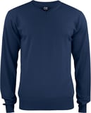 Hovedminiatyrbilde av Dark Navy Cutter & Buck Everett V-hals Strikkegenser