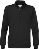 Hovedminiatyrbilde av Black Cottover Half-Zip Genser