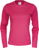 Hovedminiatyrbilde av Dark Cerise Cottover Langermet T-skjorte Dame