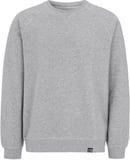 Hovedminiatyrbilde av Grey Melange Cottover French Terry Collegegenser