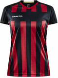 Hovedminiatyrbilde av Black/Bright Red Craft Teamwear Progress 2.0 Stripe  T-skjorte Dame