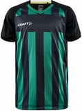 Hovedminiatyrbilde av Black/Team Green Craft Teamwear Progress 2.0 Stripe  T-skjorte Barn