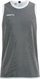 Hovedminiatyrbilde av Black/White Craft Teamwear Progress Reversible Basket Singlet M