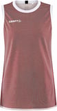 Hovedminiatyrbilde av Bright Red/White Craft Teamwear Progress Reversible Basket Singlet W