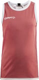 Hovedminiatyrbilde av Bright Red/White Craft Teamwear Progress Reversible Basket Singlet Jr