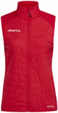 Hovedminiatyrbilde av Bright Red Craft Teamwear Adv Nordic Ski  Vattert Vest Dame