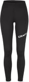 Hovedminiatyrbilde av Black/White Craft Teamwear Adv Nordic Ski Tights  Dame