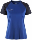 Hovedminiatyrbilde av Cobolt/Navy Craft Teamwear Squad Go Contrast  T-skjorte Dame