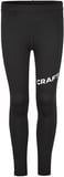 Hovedminiatyrbilde av Black/White Craft Teamwear Adv Nordic Ski Tights  Barn