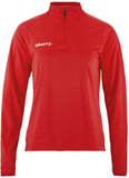 Hovedminiatyrbilde av Bright Red Craft Teamwear Evolve 2.0  Half-Zip Genser Dame