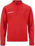Hovedminiatyrbilde av Bright Red Craft Teamwear Evolve 2.0  Half-Zip Genser Barn