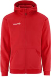 Hovedminiatyrbilde av Bright Red Craft Teamwear Community 2.0 Logo Hettejakke