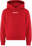 Hovedminiatyrbilde av Bright Red Craft Teamwear Community 2.0 Logo  Hettegenser Barn
