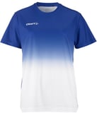 Hovedminiatyrbilde av Club Cobolt/White Craft Teamwear Evolve 2.0 Structured Graphic T-skjorte Dame