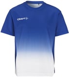 Hovedminiatyrbilde av Club Cobolt/White Craft Teamwear Evolve 2.0 Structured Graphic  T-skjorte Barn