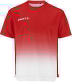 Hovedminiatyrbilde av Bright Red/White Craft Teamwear Evolve 2.0 Structured Graphic  T-skjorte Barn