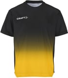 Hovedminiatyrbilde av Black/Sweden Yellow Craft Teamwear Evolve 2.0 Structured Graphic  T-skjorte Barn
