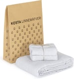Hovedminiatyrbilde av Light Grey Kosta Linnewäfveri Resirkulert Bomull Sett med Duk og Servietter