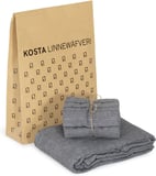 Hovedminiatyrbilde av Dark Grey Kosta Linnewäfveri Resirkulert Bomull Sett med Duk og Servietter