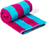 Hovedminiatyrbilde av Turquoise/Cerise Lord Nelson Victory Cabana 500 g/m2 Bomull 80x160 cm Badelaken Håndkle