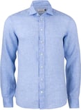 Hovedminiatyrbilde av Sky Blue J. Harvest & Frost Indigo Bow 33 Slim Fit Skjorte