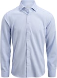 Hovedminiatyrbilde av Sky Blue Jaquard J. Harvest & Frost Yellow Bow 55 Slim Fit Skjorte