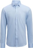 Hovedminiatyrbilde av Sky Blue/White J. Harvest & Frost Yellow Bow 57 Slim Fit Skjorte