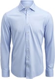 Hovedminiatyrbilde av Sky Blue J. Harvest & Frost Indigo Bow 132 Slim Fit Skjorte