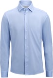 Hovedminiatyrbilde av Sky Blue J. Harvest & Frost Indigo Bow 135 Slim Fit Skjorte
