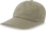 Hovedminiatyrbilde av Grey Atlantis Dad Hat Destroyed-S (XTRA) Økologisk/Resirkulert Bomull  Caps