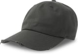 Hovedminiatyrbilde av Dark Grey Atlantis Dad Hat Destroyed-S (XTRA) Økologisk/Resirkulert Bomull  Caps