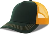 Hovedminiatyrbilde av Bottle Green-Yellow Atlantis Rapper Canvas-S Resirkulert Polyester Caps