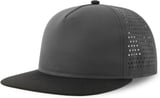 Hovedminiatyrbilde av Dark Grey/Black Atlantis Bank Five-S Resirkulert Polyester Caps