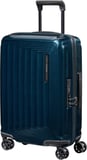 Hovedminiatyrbilde av Metallic Dark Blue Samsonite Nuon Utvidbar Koffert med 4 Hjul 55 cm
