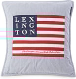 Hovedminiatyrbilde av Blue (LX)/White Lexington Logo Art & Crafts Bomull Pynteputetrekk