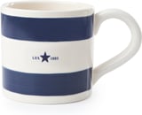 Hovedminiatyrbilde av Offwhite/Navy Lexington Earthenware  Keramisk Kopp