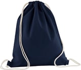 Hovedminiatyrbilde av French Navy Westford Mill Inco 140 g/m2 Økologisk Bomull 12L Gympose