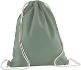 Hovedminiatyrbilde av Dusty Green Westford Mill Inco 140 g/m2 Økologisk Bomull 12L Gympose