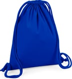 Hovedminiatyrbilde av Bright Royal Westford Mill Premium 200 g/m2 Økologisk Bomull 12L Gympose