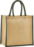 Hovedminiatyrbilde av Natural/Olive Green Westford Mill Natural Starched Jute 6L Gavenett