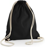 Hovedminiatyrbilde av Black Westford Mill EarthAware® 340 g/m2 Økologisk Bomull 13L Gympose